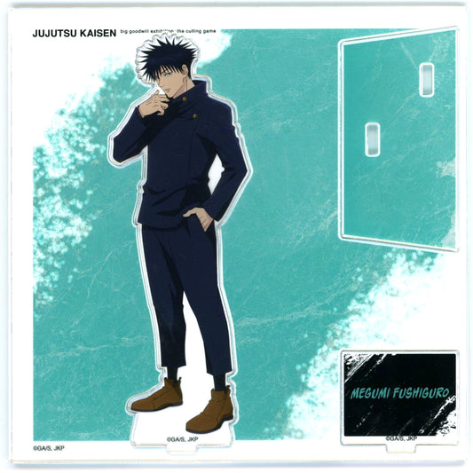 Megumi Fushiguro Acrylic Stand Standing Illustration Ver. TV Anime Jujutsu Kaisen POP UP Exhibition Daikoryuten Culling Game at baseyard tokyo [USED]