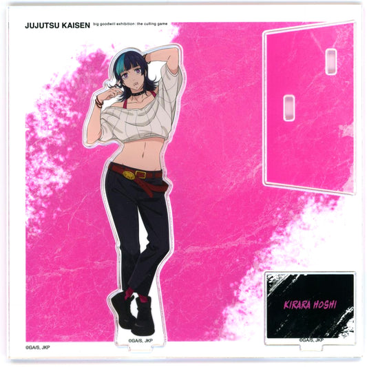 Kirara Hoshi Acrylic Stand Standing Illustration Ver. TV Anime Jujutsu Kaisen POP UP Exhibition Daikoryuten Culling Game at baseyard tokyo [USED]