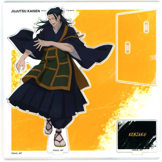 Kenjaku Acrylic Stand Standing Illustration Ver. TV Anime Jujutsu Kaisen POP UP Exhibition Daikoryuten Culling Game at baseyard tokyo [USED]