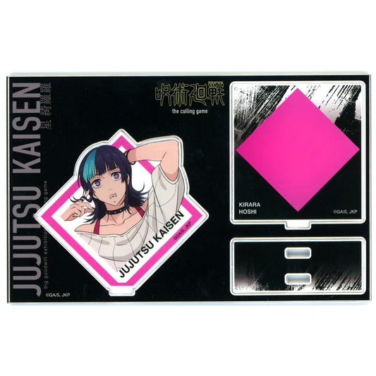 Kirara Hoshi Acrylic Stand Card Design Ver. TV Anime Jujutsu Kaisen POP UP Exhibition Daikoryuten Culling Game at baseyard tokyo [USED]