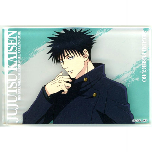 Megumi Fushiguro Acrylic Block TV Anime Jujutsu Kaisen POP UP Exhibition Daikoryuten Culling Game at baseyard tokyo [USED]
