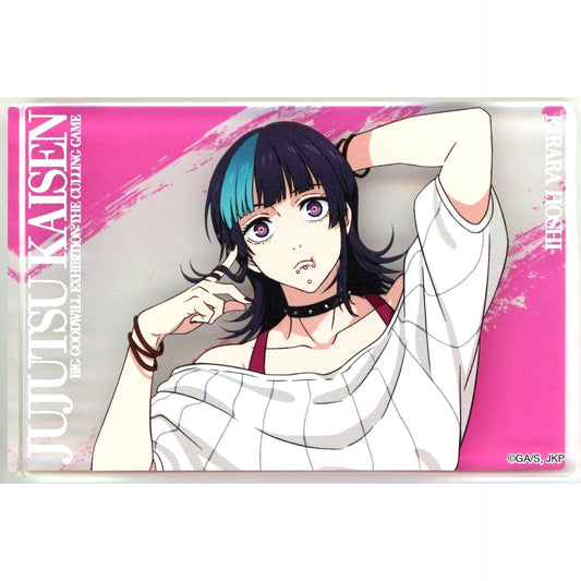 Kirara Hoshi Acrylic Block TV Anime Jujutsu Kaisen POP UP Exhibition Daikoryuten Culling Game at baseyard tokyo [USED]