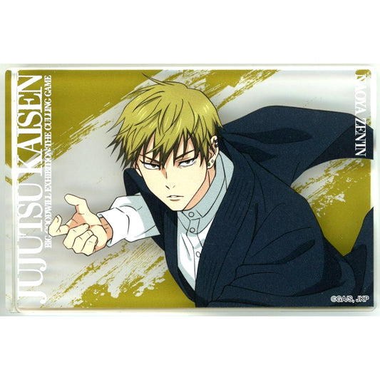 Naoya Zenin Acrylic Block TV Anime Jujutsu Kaisen POP UP Exhibition Daikoryuten Culling Game at baseyard tokyo [USED]
