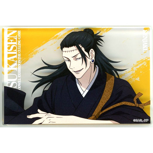 Kenjaku Acrylic Block TV Anime Jujutsu Kaisen POP UP Exhibition Daikoryuten Culling Game at baseyard tokyo [USED]