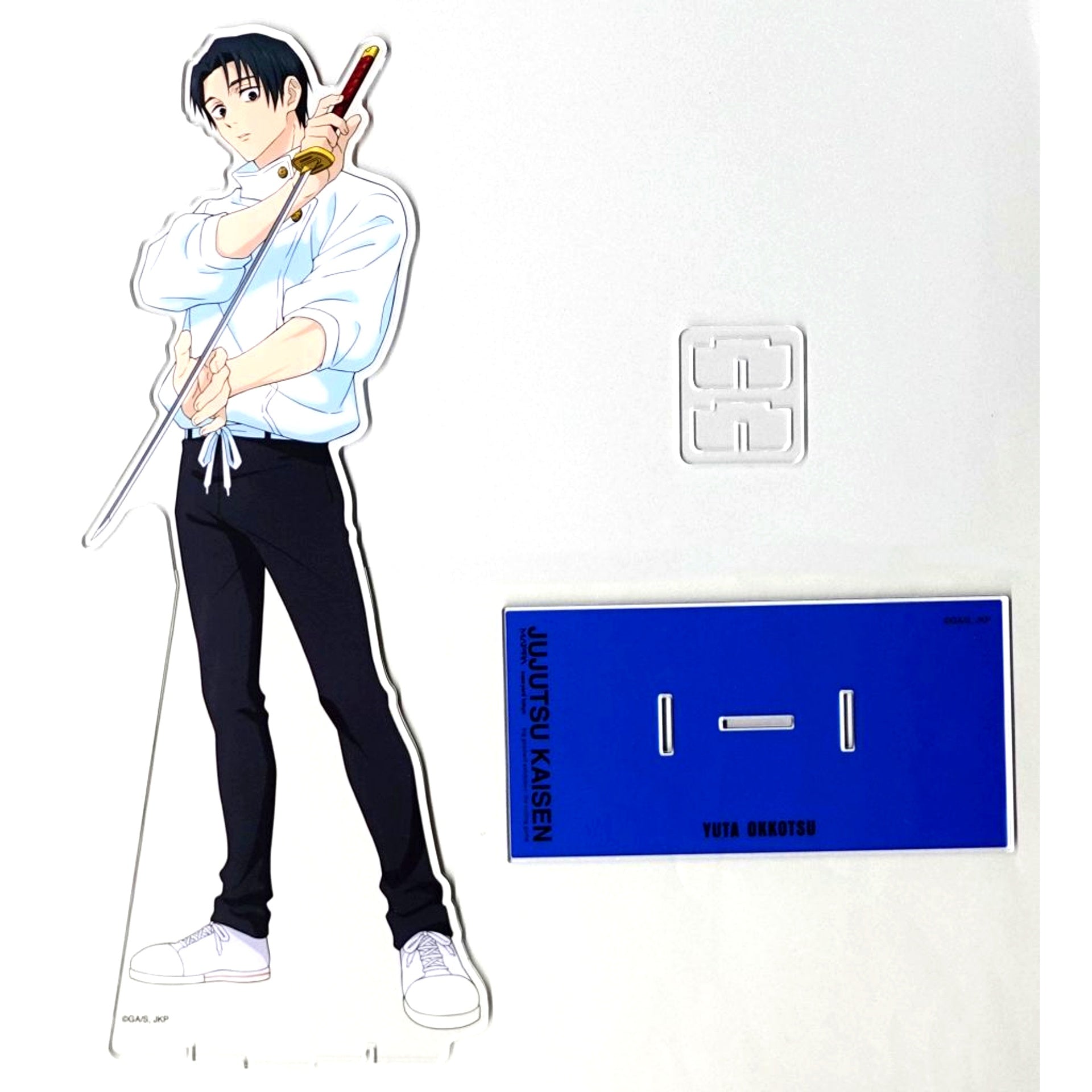 Yuta Okkotsu Acrylic Mega Figure TV Anime Jujutsu Kaisen POP UP Exhibition Daikoryuten Culling Game at baseyard tokyo [USED]