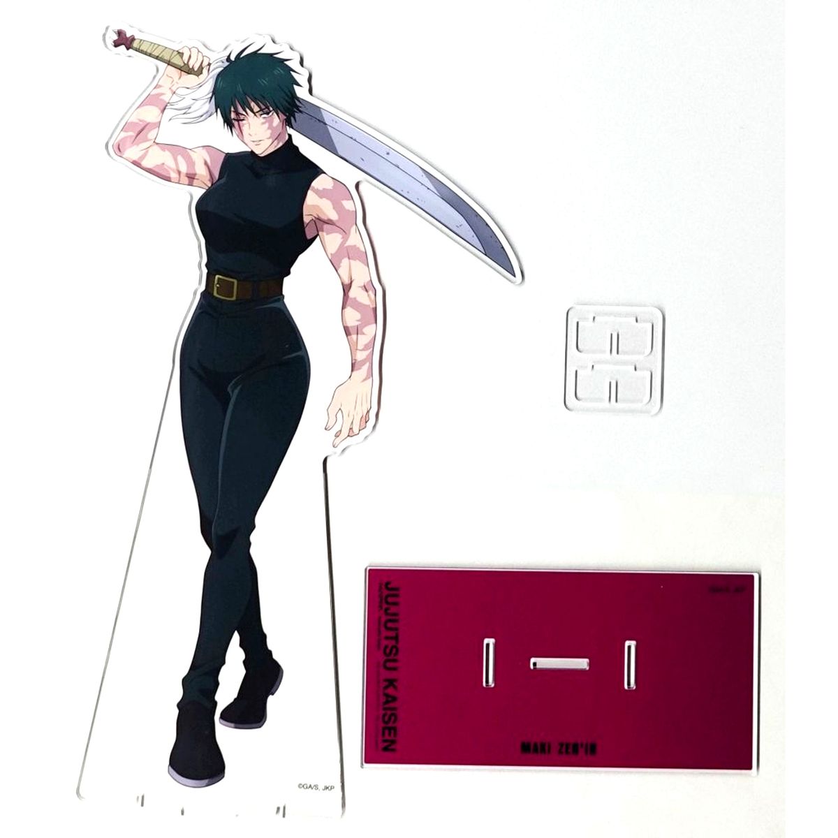 Maki Zenin Jujutsu Kaisen Acrylic Mega Figure Dai Koryuten Culling Game Pop-up Exhibition at baseyard tokyo [USED]