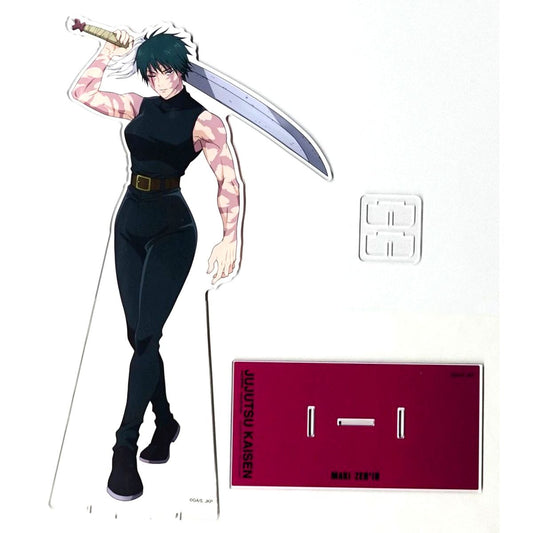 Maki Zenin Jujutsu Kaisen Acrylic Mega Figure Dai Koryuten Culling Game Pop-up Exhibition at baseyard tokyo [USED]