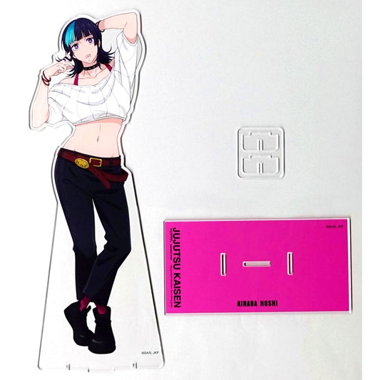 Kirara Hoshi Acrylic Mega Figure TV Anime Jujutsu Kaisen POP UP Exhibition Daikoryuten Culling Game at baseyard tokyo [USED]