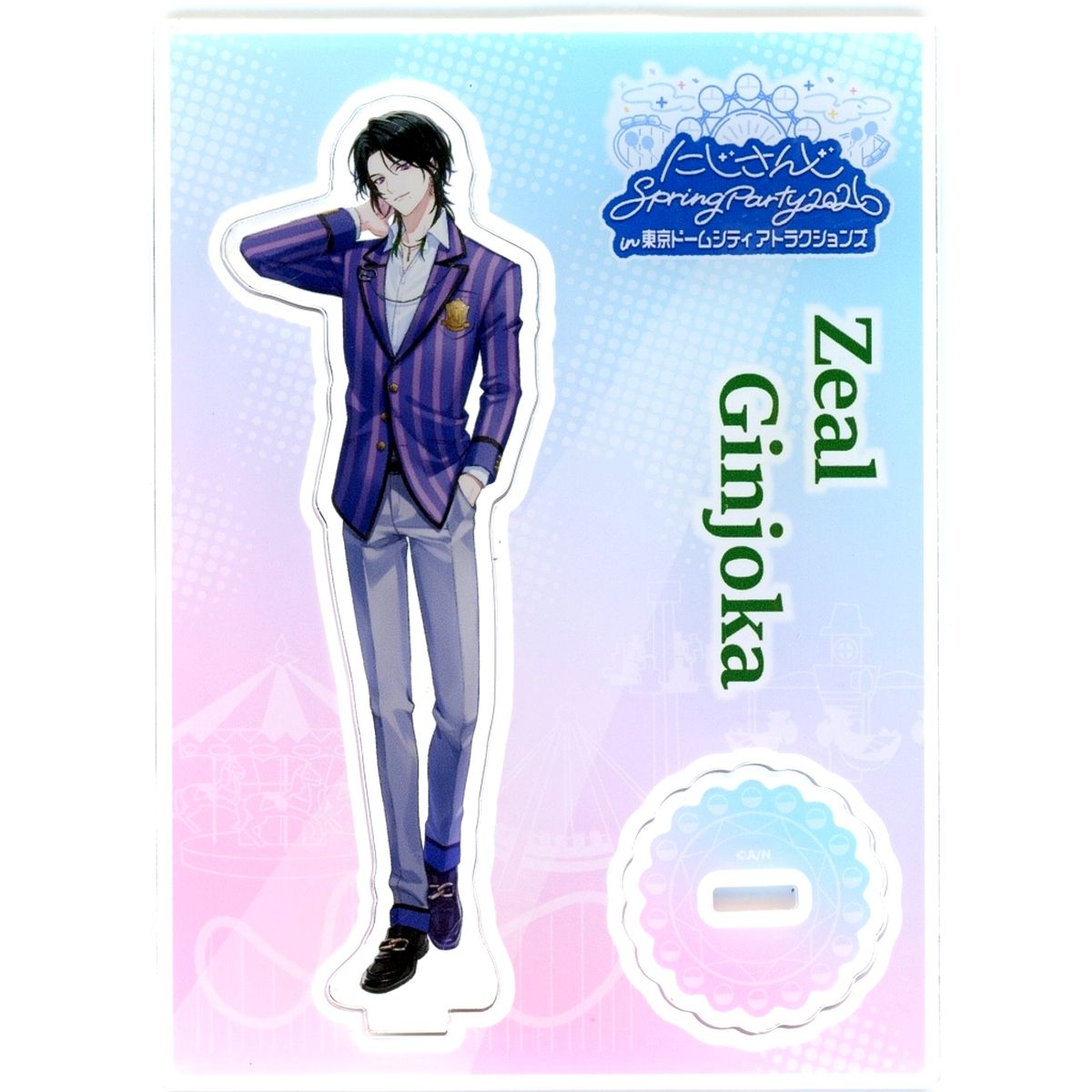 Zeal Ginjoka Acrylic Stand Virtual YouTuber Nijisanji NIJISANJI Spring Party 2026 in Tokyo Dome City Attractions [USED]