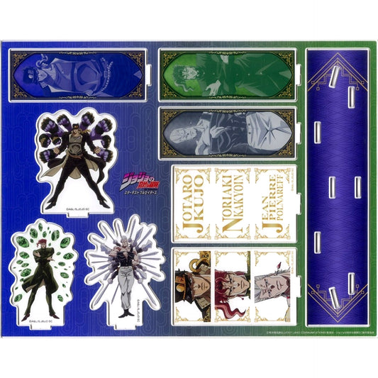 Group Illustration Acrylic Diorama AM2026 JoJo's Bizarre Adventure Part 3 Stardust Crusaders [USED]