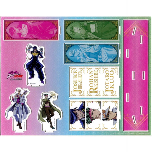 Group Illustration Acrylic Diorama AM2026 JoJo's Bizarre Adventure Part 4 Diamond Is Unbreakable [USED]