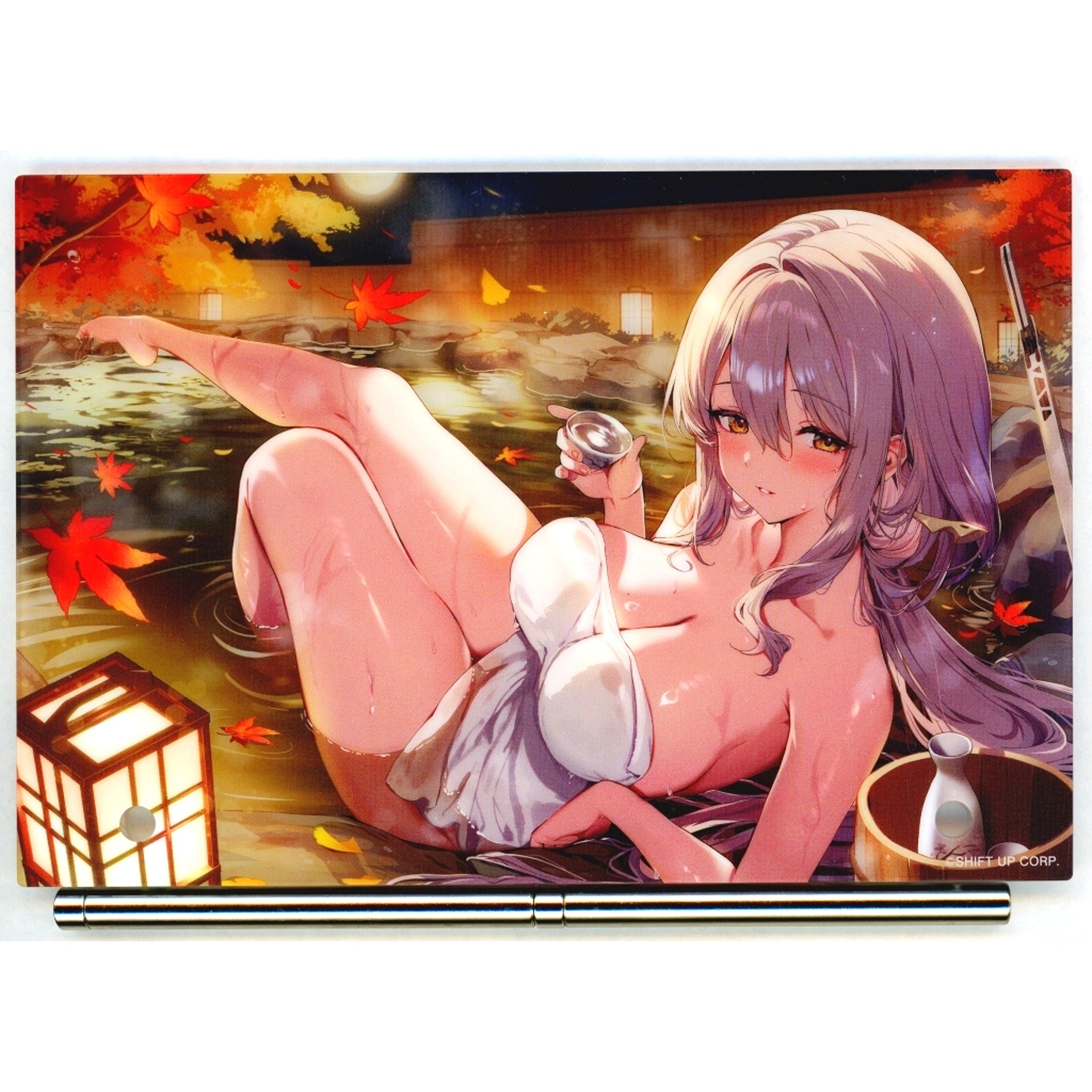 Scarlet Goddess of Victory: Nikke Acrylic Plate Lotus in the Mud Pure Silence with You [USED]
