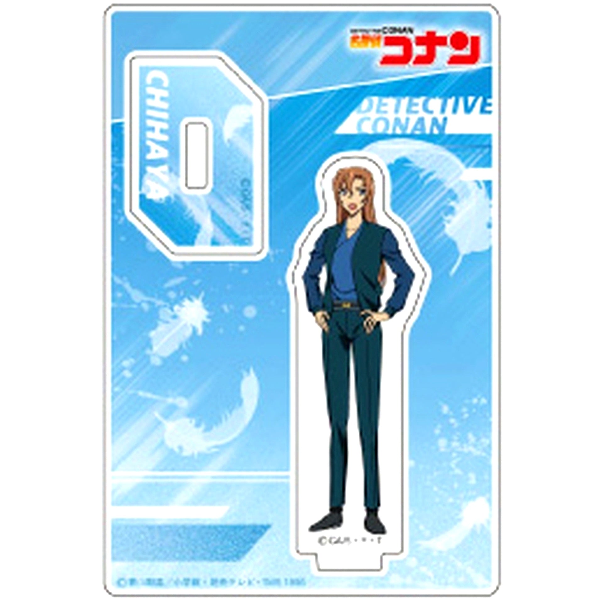 Chihaya Hagiwara Detective Conan Trading Mini Acrylic Stand N [USED]
