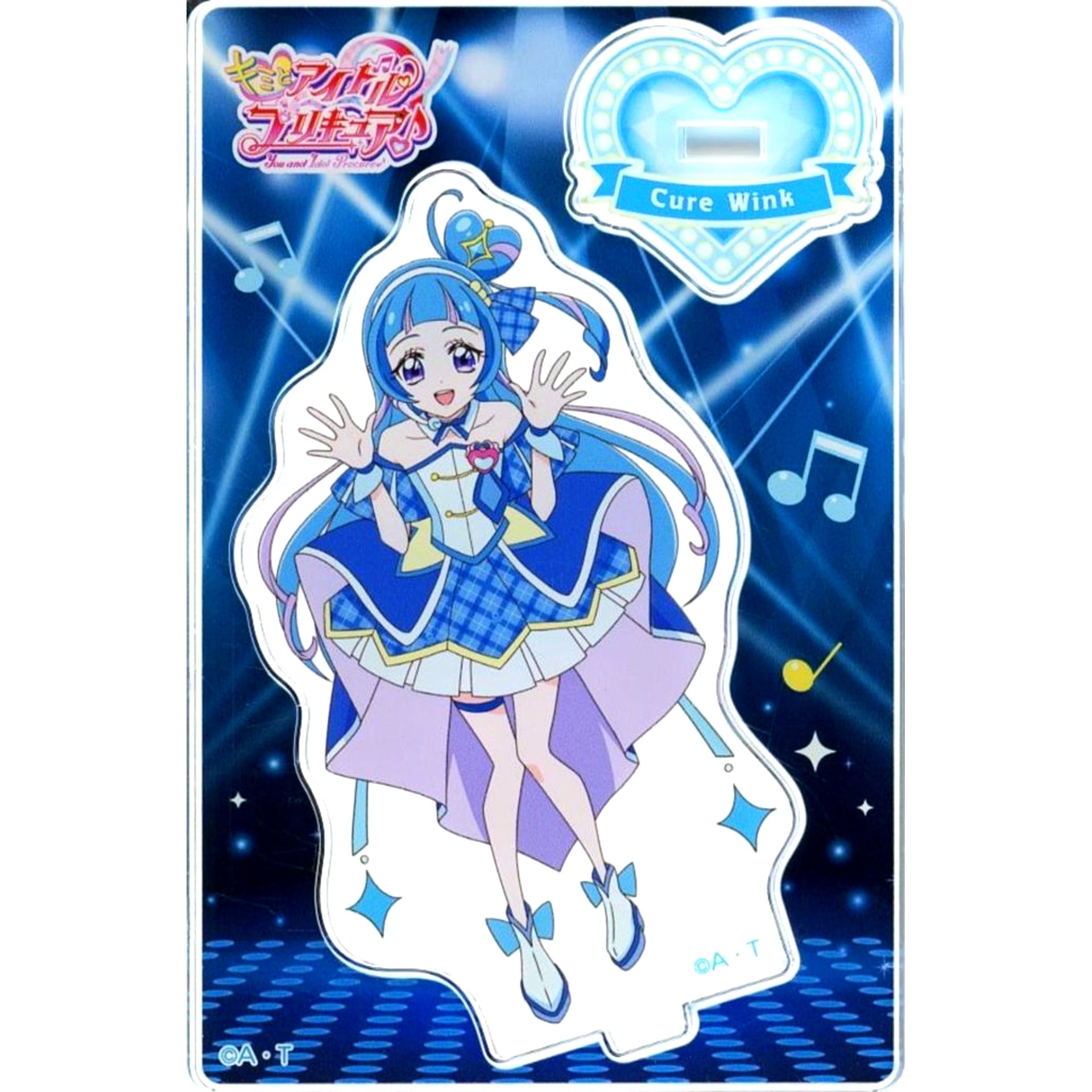Cure Wink Open Hands Mini Acrylic Stand Vol.2 You and Idol Pretty Cure [USED]