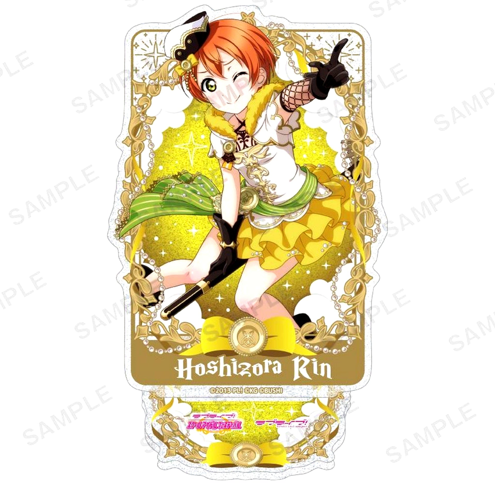 Rin Hoshizora Kirarin Acrylic Stand Mus Magician Ver. Love Live! School Idol Festival [USED]