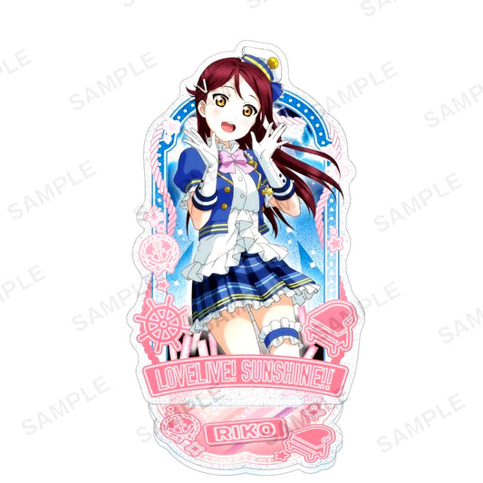 Riko Sakurauchi Kirarin Acrylic Stand Aqours Initial Ver. Love Live! School Idol Festival [USED]