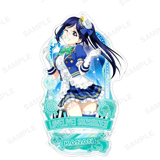 Kanan Matsuura Kirarin Acrylic Stand Aqours Initial Ver. Love Live! School Idol Festival [USED]