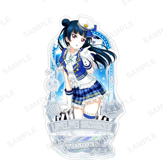 Yoshiko Tsushima Kirarin Acrylic Stand Aqours Initial Ver. Love Live! School Idol Festival [USED]