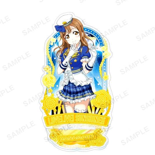 Hanamaru Kunikida Kirarin Acrylic Stand Aqours Initial Ver. Love Live! School Idol Festival [USED]