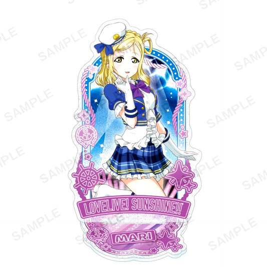 Mari Ohara Kirarin Acrylic Stand Aqours Initial Ver. Love Live! School Idol Festival [USED]