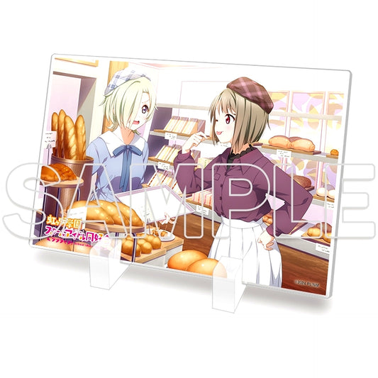 Kasumi Nakasu & Mia Taylor Mini Acrylic Plate Love Live! Nijigasaki High School Idol Club [USED]
