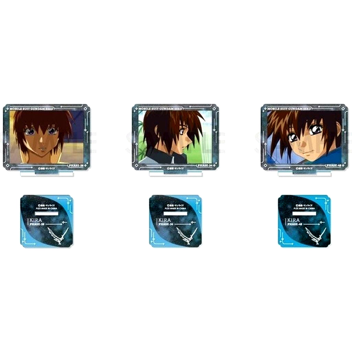 Kira Selection Scene Acrylic Stand Set Vol.2 Mobile Suit Gundam SEED [USED]