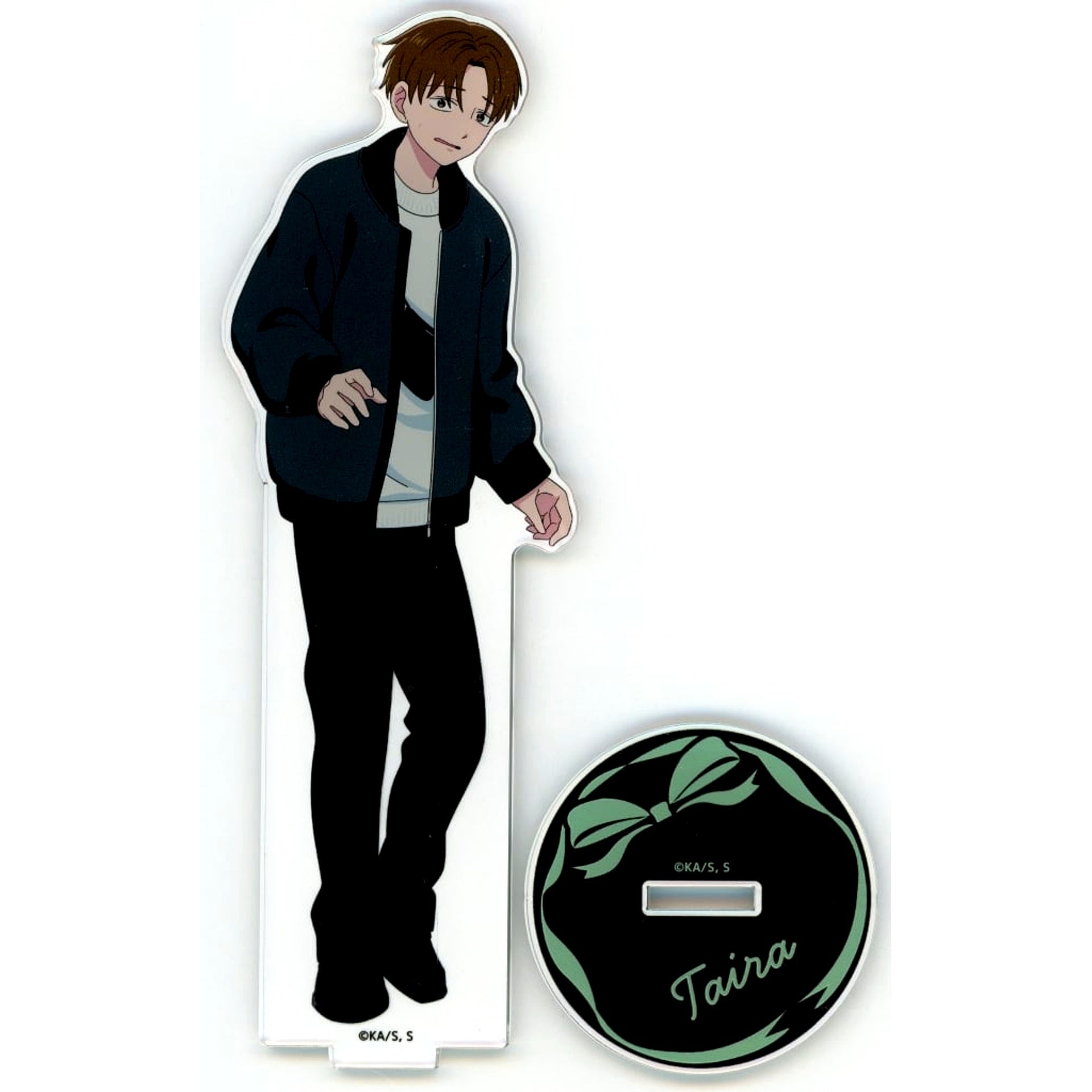 Shuji Taira C Prize Acrylic Stand WEB Kuji You and I Are Polar Opposites [USED]