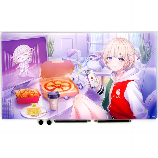 Todoroki Hajime Virtual YouTuber Hololive x menu Order Campaign Part 3 Winner Item Acrylic Panel [USED]
