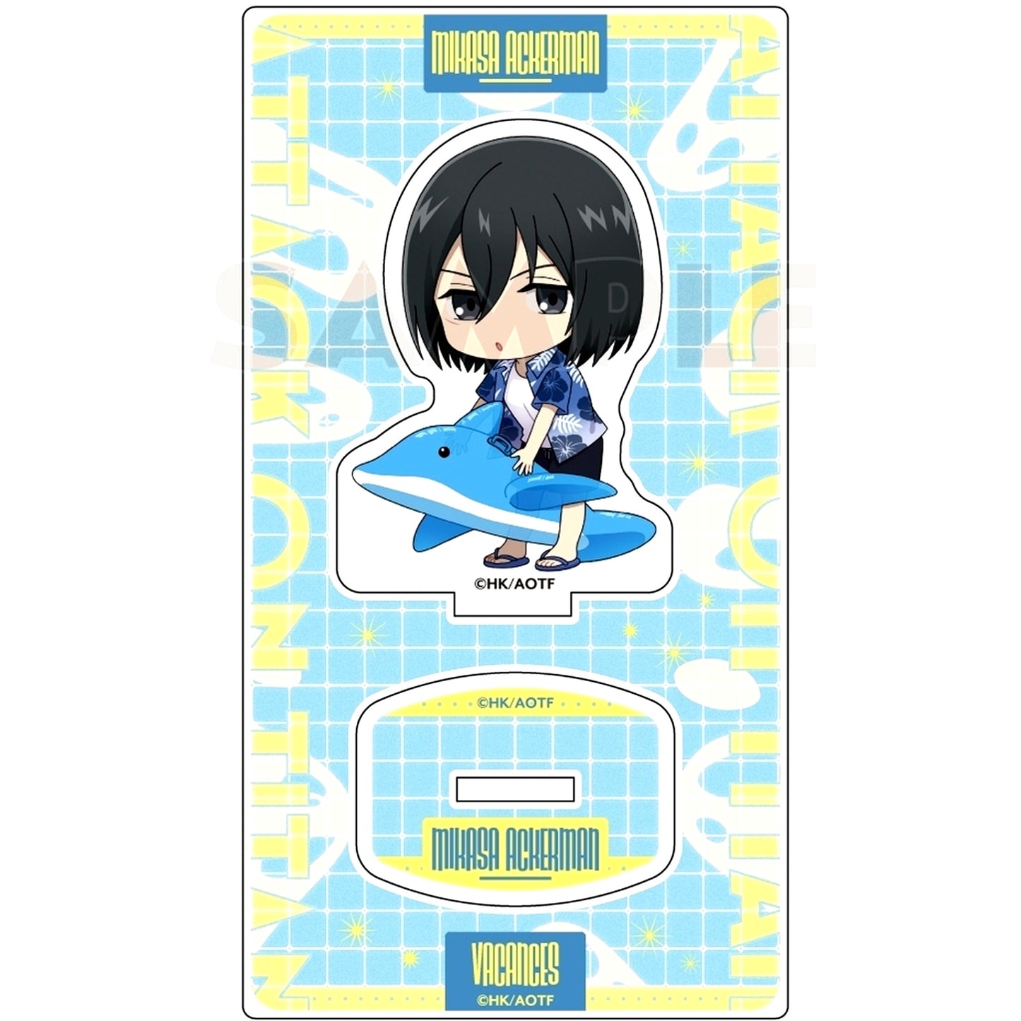 Mikasa Ackerman Vacation Attack on Titan Acrylic Stand [USED]