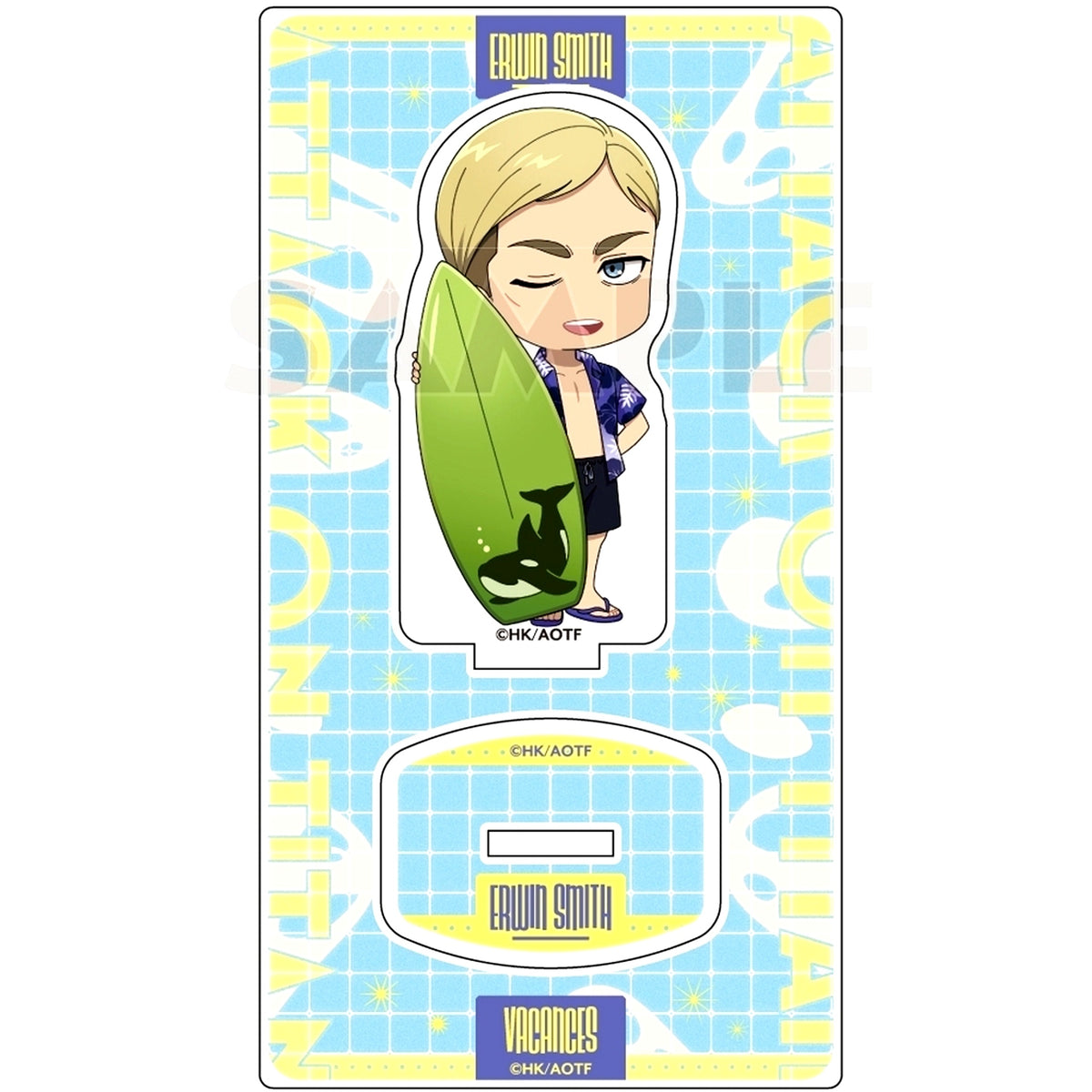 Erwin Smith Vacation Acrylic Stand Attack on Titan [USED]