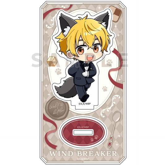 Akihiko Nirei Wolf Butler Acrylic Stand WIND BREAKER [USED]