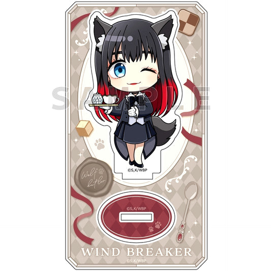 Tasuku Tsubakino Wolf Butler Acrylic Stand WIND BREAKER [USED]