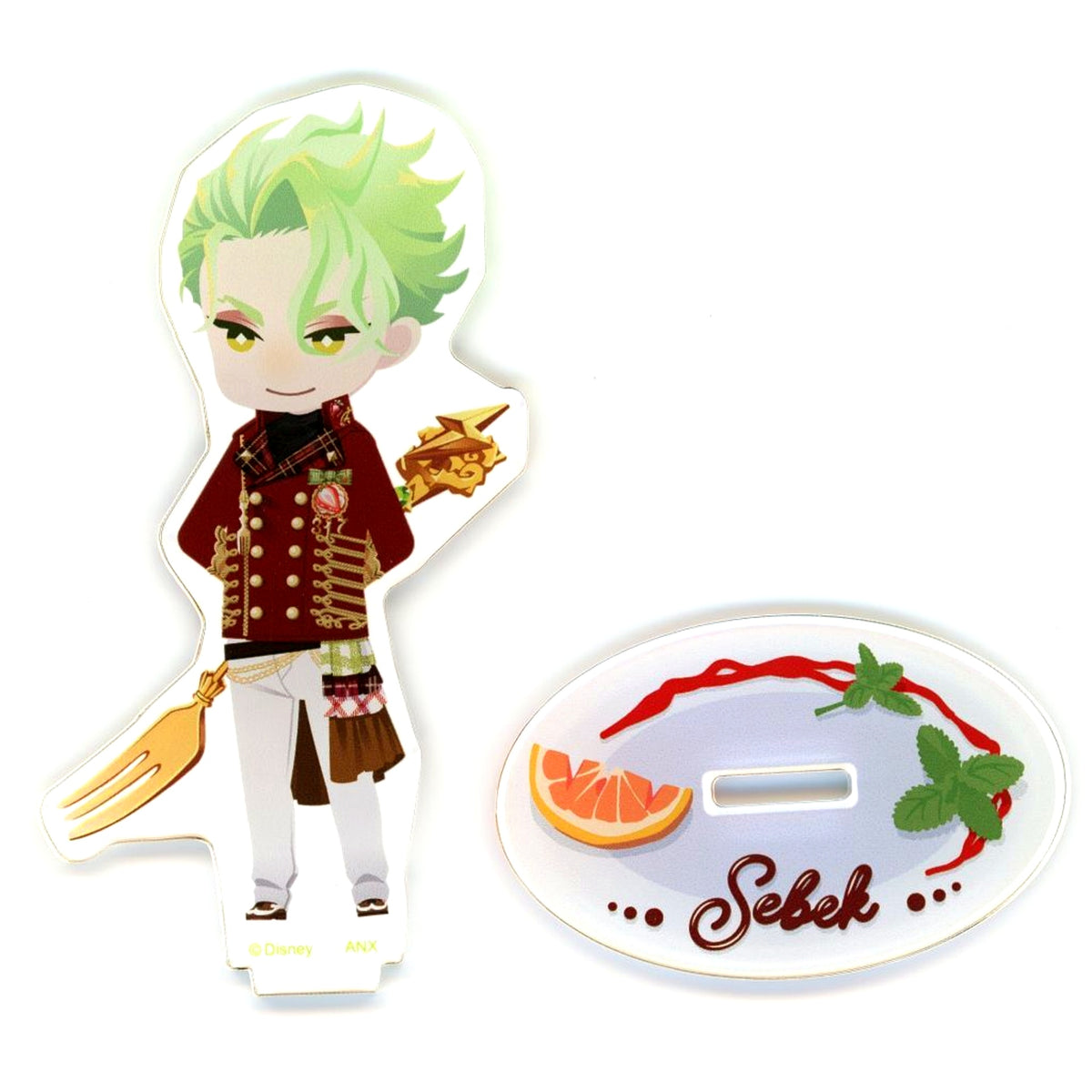 Sebek Zigvolt Mini Acrylic Stand La Bonboniere Ver. Disney: Twisted-Wonderland Birthday Goods [USED]