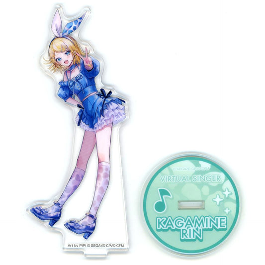 Kagamine Rin Project Sekai Colorful Stage! feat. Hatsune Miku x Lawson Acrylic Stand [USED]