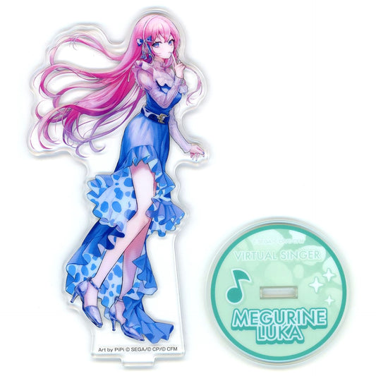 Megurine Luka Project Sekai Colorful Stage! feat. Hatsune Miku x Lawson Acrylic Stand [USED]