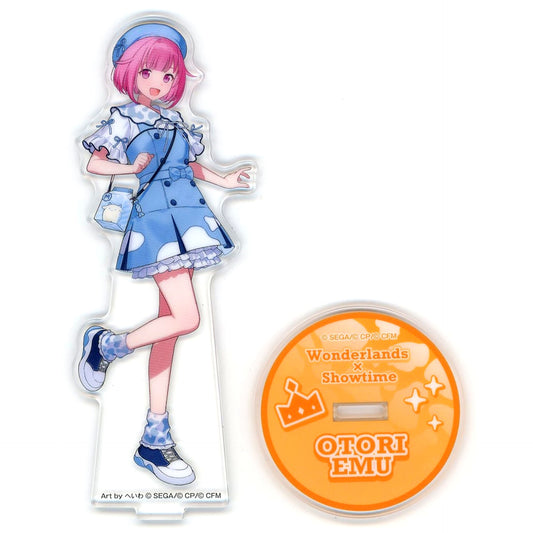 Emu Otori Project Sekai Colorful Stage! feat. Hatsune Miku x Lawson Acrylic Stand [USED]