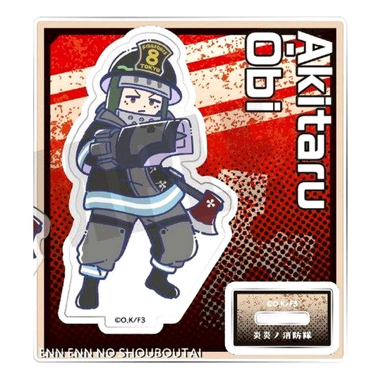 Akitaru Obi Fire Force Season 3 Retpop Acrylic Stand [USED]