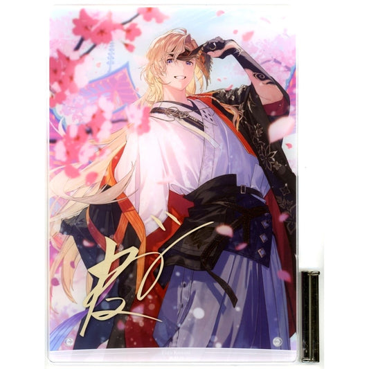 Fura Kanato Virtual YouTuber Nijisanji Birthday 2026 Foil Stamped Reproduction Signed B5 Acrylic Panel Only Sold Separately [USED]