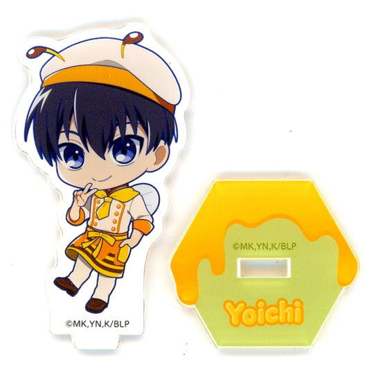 Yoichi Isagi TV Anime Blue Lock x Collabo Cafe Honpo 2026 Trading Chibi Character Acrylic Stand [USED]