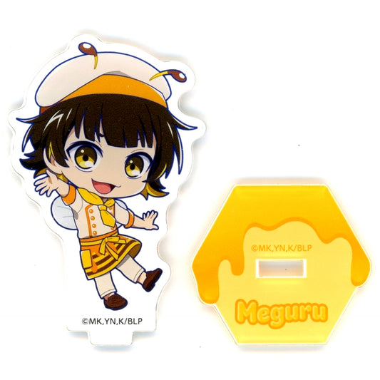 Meguru Bachira TV Anime Blue Lock x Collabo Cafe Honpo 2026 Trading Chibi Character Acrylic Stand [USED]