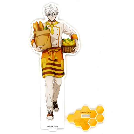 Seishiro Nagi Life-Size Acrylic Stand TV Anime BLUELOCK x Collabo Cafe Honpo 2026 [USED]