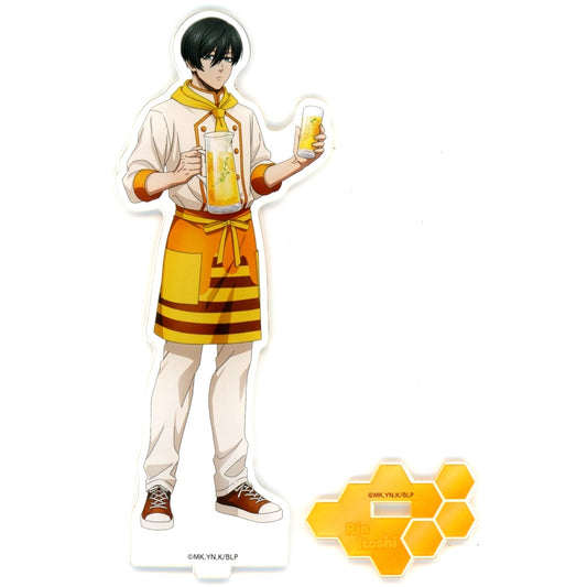 Rin Itoshi Life-Size Acrylic Stand TV Anime BLUELOCK x Collabo Cafe Honpo 2026 [USED]