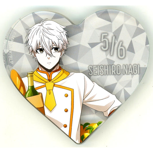 Seishiro Nagi BD Heart Acrylic Block TV Anime BLUELOCK x Collabo Cafe Honpo 2026 [USED]