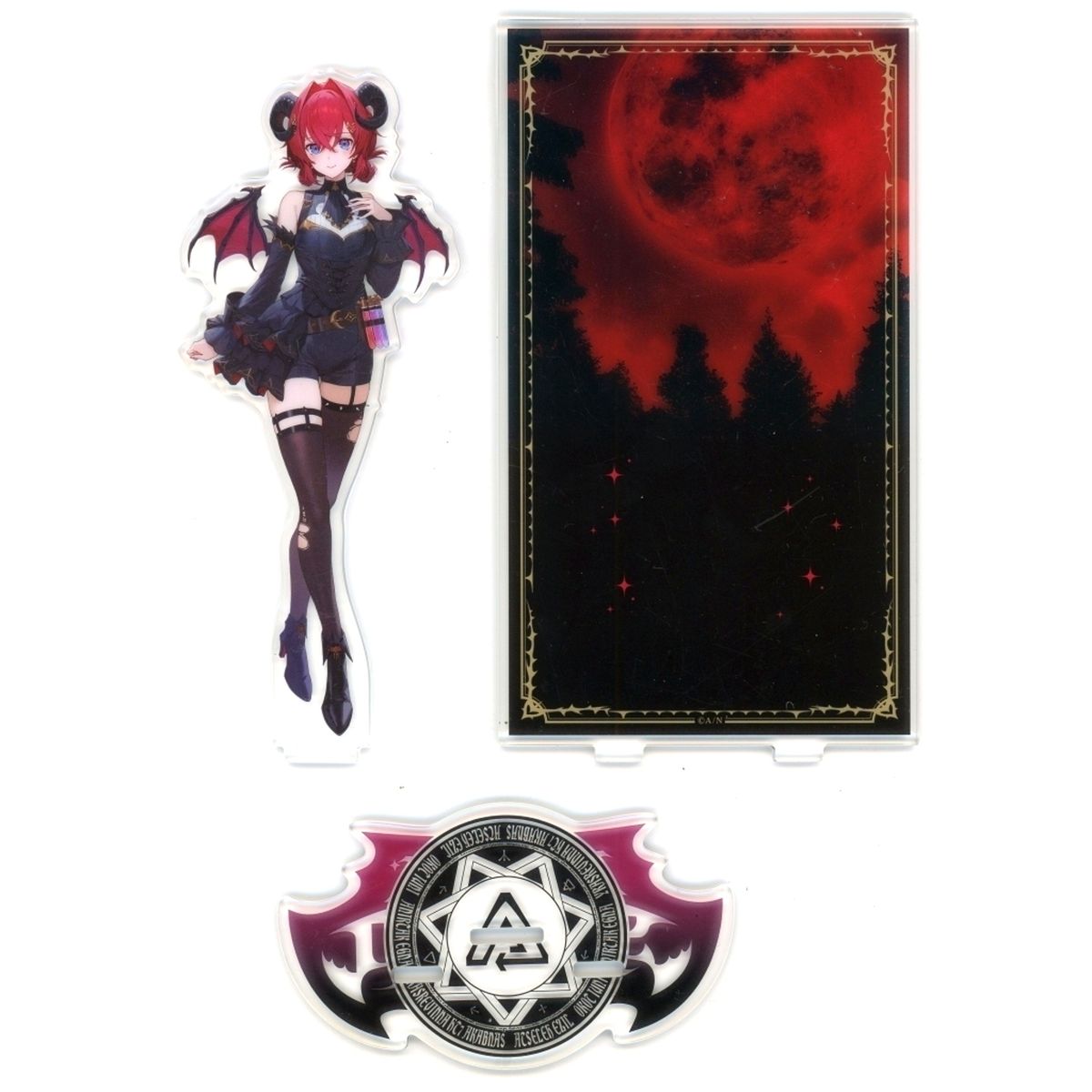 Ange Katrina Acrylic Stand Virtual YouTuber Nijisanji Sanbaka 7th Anniversary [USED]