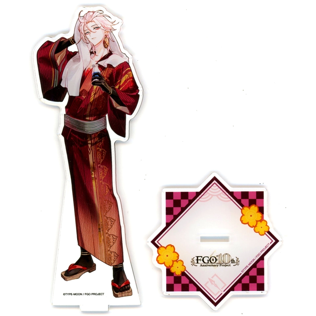 Lancer Karna Acrylic Stand Fate/Grand Order x Gokurakuyu RAKU SPA Chaldea SPA Paradise A SPA Holiday with Servants [USED]
