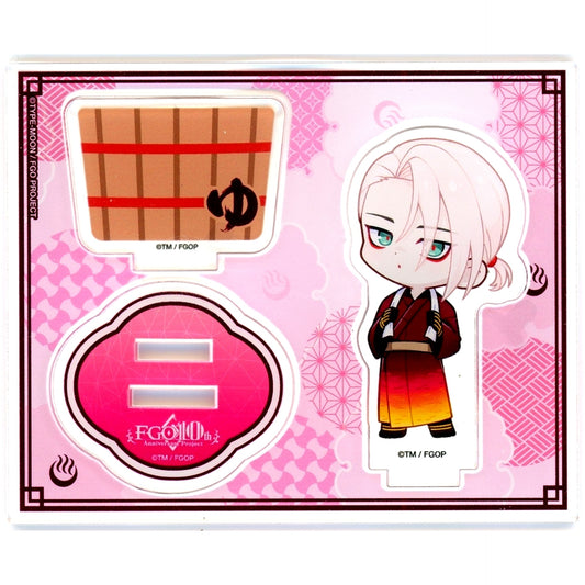 Lancer/Karna Fate/Grand Order x Gokurakuyu RAKU SPA Chaldea SPA Paradise -A SPA Holiday with Servants- Trading Mini Acrylic Stand [USED]