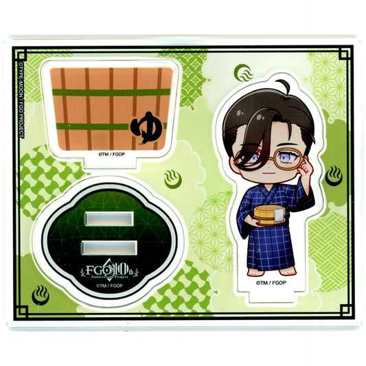Saber/Keisuke Yamanami Fate/Grand Order x Gokurakuyu RAKU SPA Chaldea SPA Paradise -A SPA Holiday with Servants- Trading Mini Acrylic Stand [USED]