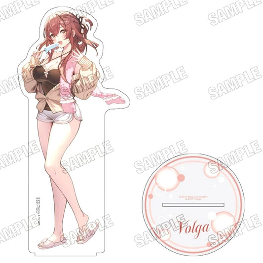 Volga Azur Lane After Bath Exclusive Illustration Big Acrylic Stand LL POP UP SHOP in OIOI [USED]