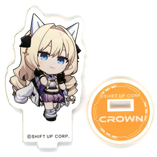 Crown Mini Character Acrylic Stand Goddess of Victory: Nikke SHIBUYA TSUTAYA POP UP SHOP Vol. 2 [USED]