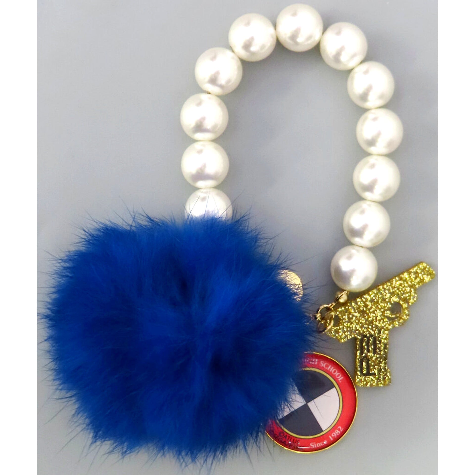 Makoto Yuki Bonbon & Pearl Bag Charm Persona 3 THE MOVIE #4 Winter of Rebirth [USED]